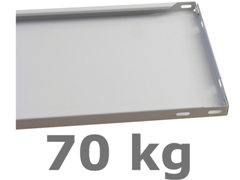 70 kg Basic Bürofachboden ungelocht (H x B x T): 25 x 1000 x 300 mm 